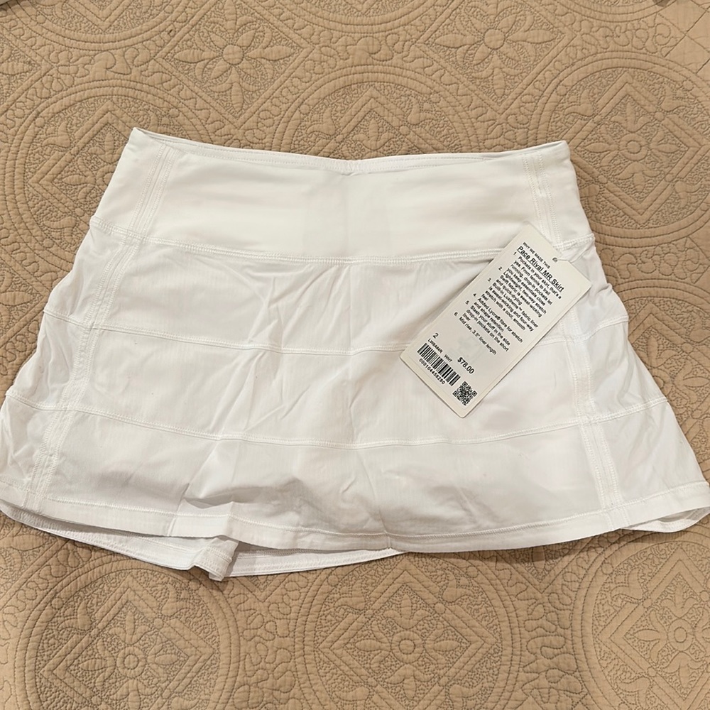 Lululemon Pace Rival MR Skirt Size 2
